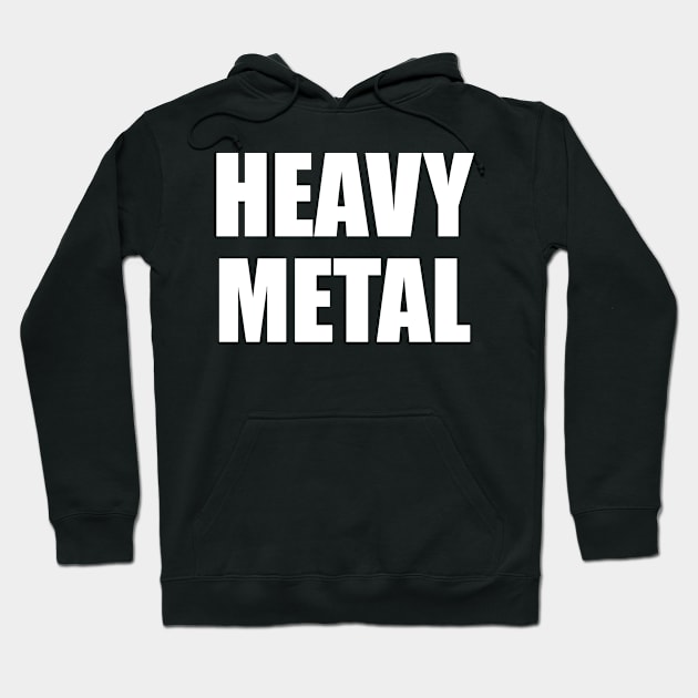 Heavy Metal Hoodie by Nerdlight Shop